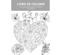 Livro de Colorir: 20 Desenhos para aliviar o estresse