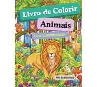 Livro de Colorir: Animais com curiosidade