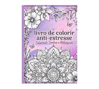 Livro de colorir antiestresse