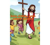 livro de colorir bíblico infantil com 80 desenhos 3D