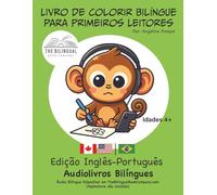 Livro de Colorir Bilíngue para Primeiros Leitores | Edição Inglês-Português | Audiolivros Bilíngues