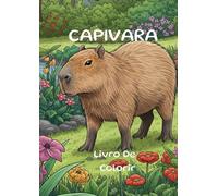 Livro De Colorir - CAPIVARA