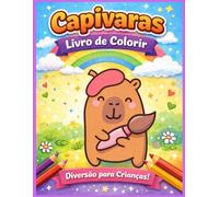 Livro de Colorir Capivara