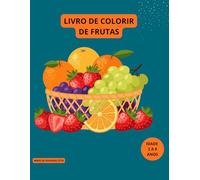 LIVRO DE COLORIR DE FRUTAS