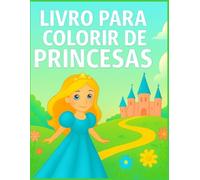 livro de colorir de princesas