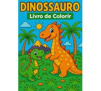 Livro de Colorir Dinossauro