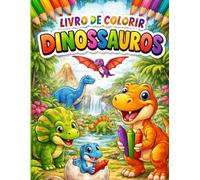 livro de colorir dinossauros