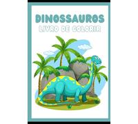 Livro de colorir Dinossauros