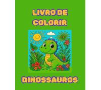 Livro de Colorir Dinossauros
