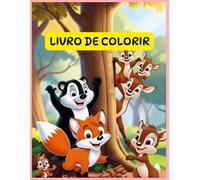 Livro de colorir: Diversos animais