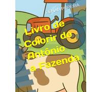 Livro de Colorir do Antônio na Fazenda