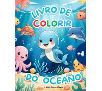 Livro de Colorir do Oceano