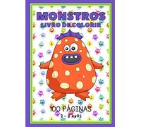 Livro de colorir Monstros