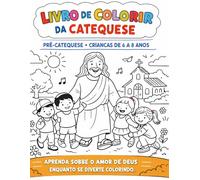 Livro de colorir para Catequese: Meu Caminho com Jesus