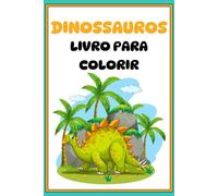Livro de colorir para crianças - Dinossauros