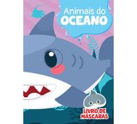 livro de mascaras animais do oceano