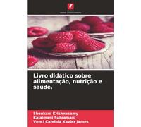 Livro didático sobre alimentação, nutrição e saúde.