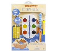 Livro-kit ler & colorir: Bíblia para colorir, A