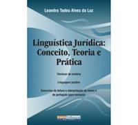 livro linguistica juridica conceito teoria e pratica autografado leandro tadeu alves da lu