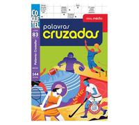 livro livro coquetel palavras cruzadas nivel medio