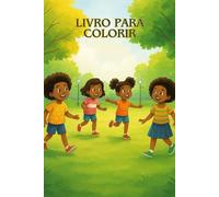 Livro para colorir 3D com 75 desenhos infantis