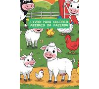 LIVRO PARA COLORIR ANIMAIS DA FAZENDA