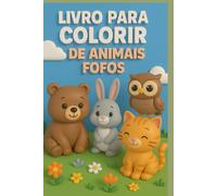Livro para colorir: Animais fofos