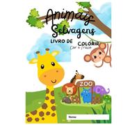 Livro para Colorir - Animais Selvagens