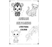 Livro Para Colorir: Animais Selvagens