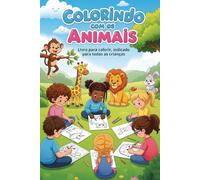 Livro para colorir - Colorindo com os Animais