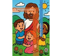 Livro para colorir com 80 desenhos cristão infantil