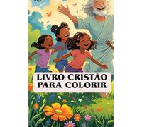 Livro para colorir cristão com 80 desenhos 3D
