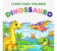 LIVRO PARA COLORIR: DINOSSAURO
