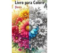 Livro para Colorir-Flores