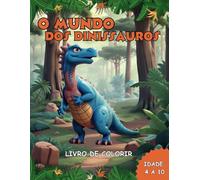 Livro para Colorir - O Mundo dos Dinossauros