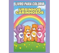 Livro para colorir Ursinhos Carinhosos com 75 desenhos