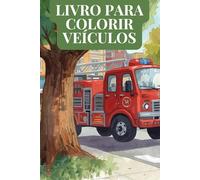 Livro para colorir veiculos 75 desenhos 3D