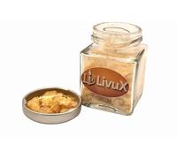 LivuX 25 g de resina de pino/colofonia en tarro - Resina de incienso natural - Para limpieza, coraje y claridad mental 1292