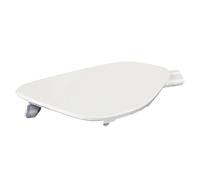 LIVZFRLZ Tapa De La Cubierta del Gancho De Remolque del Parachoques Delantero del Coche para Volvo S60 V60 S90 Y V90 2014-2019 Autopartes(White)