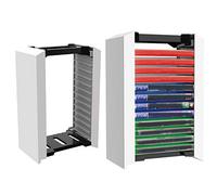 Liwankaqi Game Disc Box - Estantería para almacenamiento de videojuegos, duradera, para PS5, 12 unidades