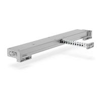 LIWIN L35 - Abridor de ventanas eléctrico (230 V, 400 mm, tracción 350 N, cierre automático, accionamiento lineal, accionamiento lineal por cadena (gris)