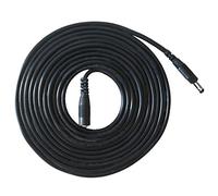 Liwinting 3 Metros DC Cable de Extensión de Alimentación 1,35 mm x 3,5 mm Macho a Hembra Cable de Extensión, Adecuado para Adaptador de Corriente, Cámara IP Inalámbrica y Mucho Más - Negro