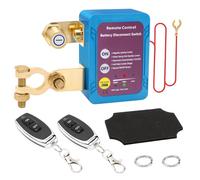 Liwogi Interruptor de apagado para coche con control remoto, interruptor de desconexión de batería de 12 V 240 A, antirrobo, corte y apagado automático, interruptor aislante de batería de coche para