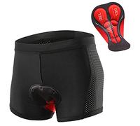 Lixa-da Cycling Shorts Pantalones Cortos de Silicona Ropa Interior Transpirable para Ciclismo con 5D Gel Acolchado MTB Unisexo