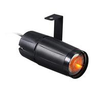 Lixada 10W Foco LED de Escena Pinspot Bola de Espejos Mini Portátil para Discoteca, Estroboscópica de DJ por Voz Efecto de Luz para Hogar, Fiesta, Club (1 pc)