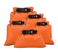 Lixada 5 Piezas de Bolsas de Almacenamiento Impermeables para Exteriores Bolsas de Almacenamiento de Sacos Secos para Deportes Acuáticos