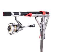 Lixada Automático doble primavera/resorte automático ángulo poste pescado Pesca soporte estándar pesca