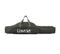 Lixada Bolsa de pesca portátil plegable para caña de pescar, 100 cm, 130 cm, bolsa de transporte para caña de pescar, bolsa de almacenamiento
