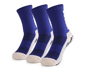 Lixada Calcetines Fútbol, Calcetines Deportivos Antideslizantes, 1 Par / 3 Pares Calcetines Running para Hombres, Calcetines Deportivos de Tubo Alto de Fútbol