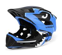 Lixada Casco Integral Desmontable de Seguridad Deportivo Bicicleta Niños para Deportes Ciclismo Patinaje